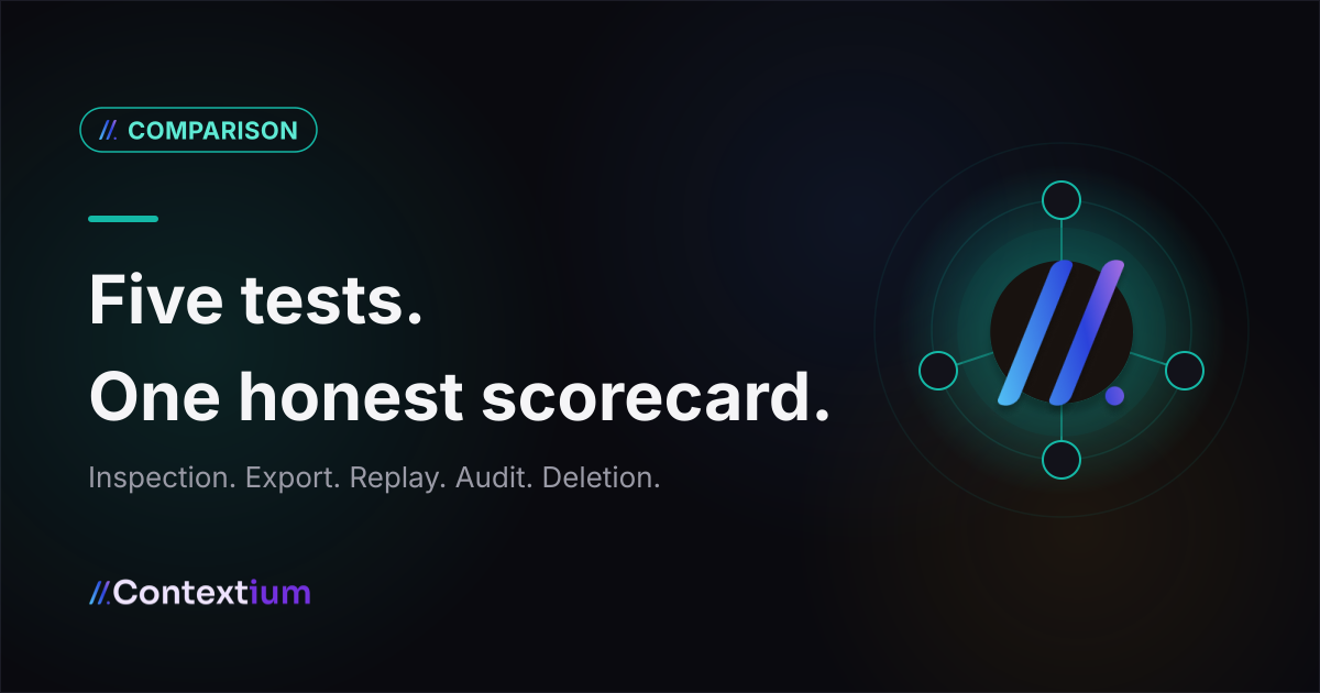 AI Context Lock-In: The Five Tests It Has to Pass